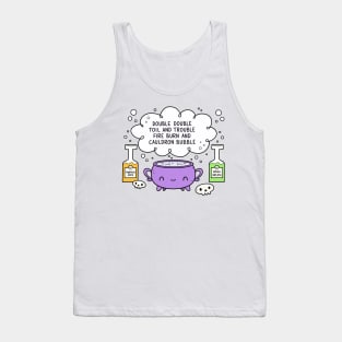 Spooky Cute Witches Cauldron Tank Top